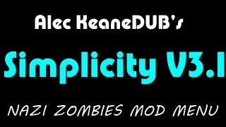 World At War: CFG Zombies Mod Menu - Simplicity V3.1 [No Jailbreak]