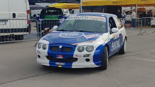 8 Motors Rally Show 2024 partenza PS 3 Aci Pavia 3 parte 7 aprile