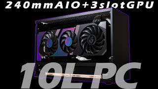 【自作PC】10L+240mm簡易水冷+3スロGPUの超小型で最高なPCを組み立ててみた-Formd T1