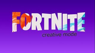 Playing Fortnite Creative mode (NEW)