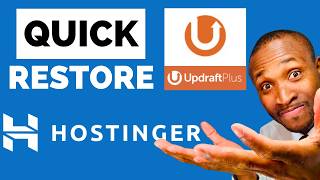 Restore Your Website Easily with UpdraftPlus & Hostinger