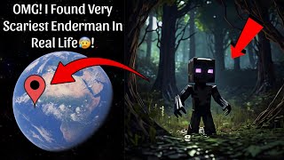 ENDERMAN From MINECRAFT on Google Earth!