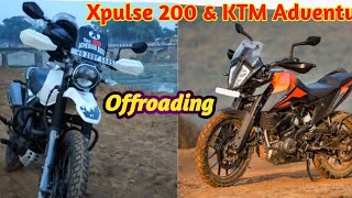 Hero Xpulse & KTM Adventure 390 // Xpulse offroad