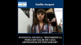 RECORRER LA FERIA SIN SALIR DE CASA: ARTESANÍAS EN INSTAGRAM - Emilia Jacquet