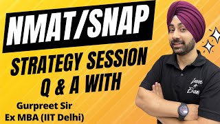 NMAT & SNAP 2023 | Q&A Session | AMA | Live 10:45 PM