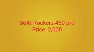 Brand new BoAt Rockerz 450 pro