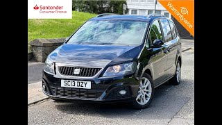 2013 SEAT Alhambra 2.0 TDI CR SE DSG Euro 5 (s/s) 5dr, SC13DZY - Premier Car Sales Ltd, Preston