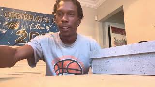 PARIS OLYMPIC AIR JORDAN 4 EARLY UNBOXING #WetcementAj4