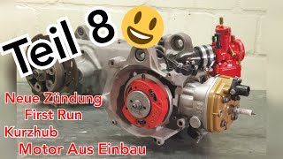 Aerox Racing Motor | Teil 8 | First Run+ neue Zündung+ Kurzhub+ Motoreinbau+ Tipps