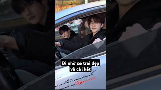 Đi nhờ xe trai đẹp và cái kết 😅 #handsome #traideptiktok #mêtraiđẹp #funny #boy #shortvideo