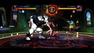 Venom Vs Carnage Marvel Contest of Champions. No Damage