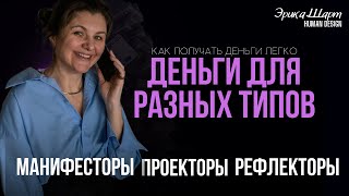 Деньги и Типы в Дизайне Человека Как получать деньги легко? Проекторы|Манифесторы|Рефлекторы