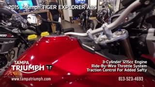 2015 Triumph TIGER EXPLORER ABS 679550