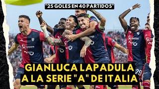 GIANLUCA LAPADULA ASCIENDE CON SU EQUIPO CAGLIARI A LA SERIE "A" DE ITALIA TRAS TRIUNFO CONTRA BARI