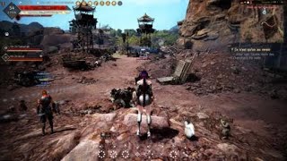 Black Desert Online PS4 session de grind VALKYRIE GAMEPLAY