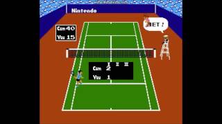 Tennis (NES) Gameplay (Part 1)