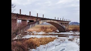 Мост в Никуда Провинциальный Городок в Латвии Vāne и Окрестности