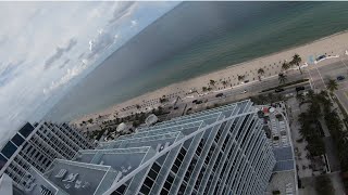 FPV Drone Cruising around Fort Lauderdale Beach