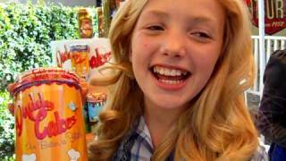 Actress PEYTON LIST says "Get Daddy Cakes® at Whole Foods"