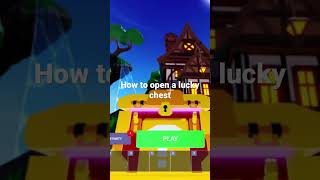 How to open a lucky chest in Roblox bedwars season 7