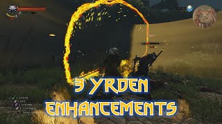 Witcher 3 Mod: New Sign Build - 3 New Yrden Sign / 위쳐 3 모드: 표식 위쳐 - 새로운 이르덴 표식 3개