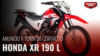 Producción Nacional - Honda XR 190 L