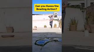 Can you Guess the Bowling Can you Guess the Bowling Action? (HINT: Pakistani Player) #short #shorts