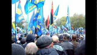 Здолбунівчани на марші Боротьби у Києві (14.10.2012)