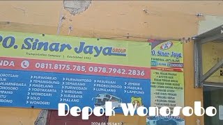 bis sinar jaya Depok Wonosobo `| Margonda mendolo