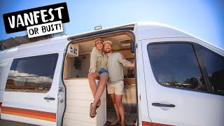 SO MANY FIRSTS! Caravan to our First Van Event with VAN & SKOOLIE TOURS