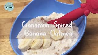 Oatmeal Porridge for babies 6 months | Sarah The Mom