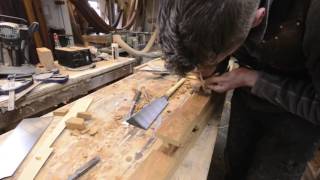 143 How to cut a Scarf Joint, Time Lapse