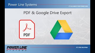 PDF and Google Drive Exporting