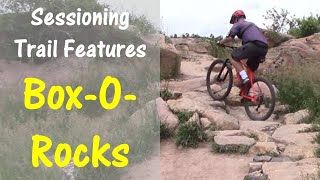 Sessioning Box-O-Rocks up and down on Green Mountain in Lakewood Colorado