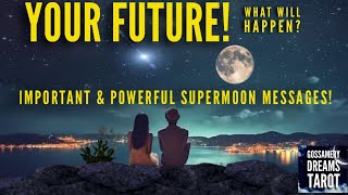 ⚠️‼️YOUR FUTURE‼️⚠️ Important & Powerful SUPERMOON MESSAGES 🌾✨🌕✨🌾WHAT WILL HAPPEN?‼️⚠️