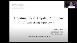 Building Social Capital: A system engineering approach