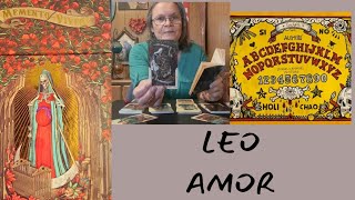 LEO ♌️ SANTA MUERTE TAROT ❤️  AMOR 🦋 TIRADA DE LA GUIJA 🦋  Noviembre 2024