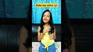 Nadaniyaan  ❤️ Rate my voice out of 10  #aayuandvanu #shorts #singing #youtubeshorts #viral