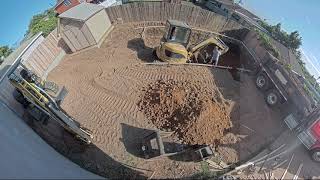 Pool Excavation Time Lapse on Axis P3807-PVE (2019) Southern California