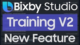 Bixby Studio Update - Training V2