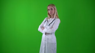 Doctor Green Screen footage free. Make your video!