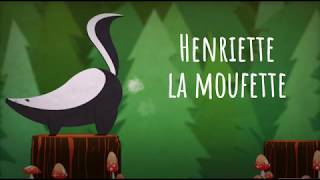 Histoire pour enfants - Henriette la moufette - Livre audio et animé