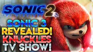 Sonic Movie 3 ANNOUNCED!!! NEW KNUCKLES SPIN-OFF TV SERIES INCOMING!!!!