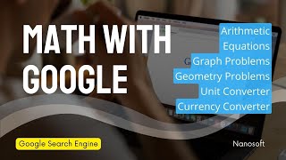 Solve Math problem with Google Search Engine #nanosoft