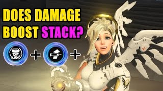 Which Damage Boosts Stack? (Overwatch Experiment)