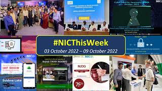 NICThisWeek (03 October 2022 - 09 October 2022)