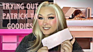 TRYING NEW PATRICK TA BEAUTY MAKEUP