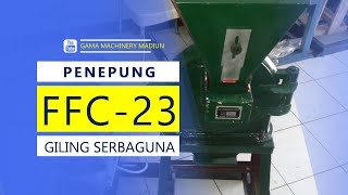 Mesin penepung serbaguna Type ffc-23 | disk mill ffc-23 | mesin penepung serbaguna