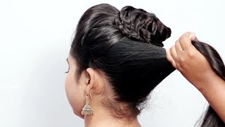 Simple & Easy Front Puff Hairstyles for Long Hair Girls | Cute Hairstyles | Trending Hairstyles 2024