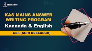 KAS MAINS ANSWER WRITING PROGRAM GS3-Q39(AGRI RESEARCH)